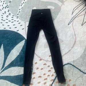 Lulu Lemon Black Leggings